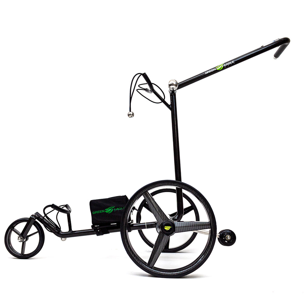Green Eagle Golf Aria Carbon Remote Electric Golf Push Cart
