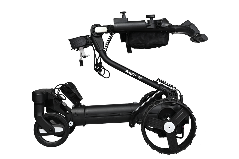 Axglo E5 Follow Me Electric Golf Push Cart
