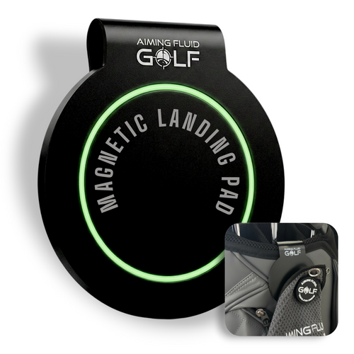 Aiming Fluid Golf - Magnetic Landing Pad