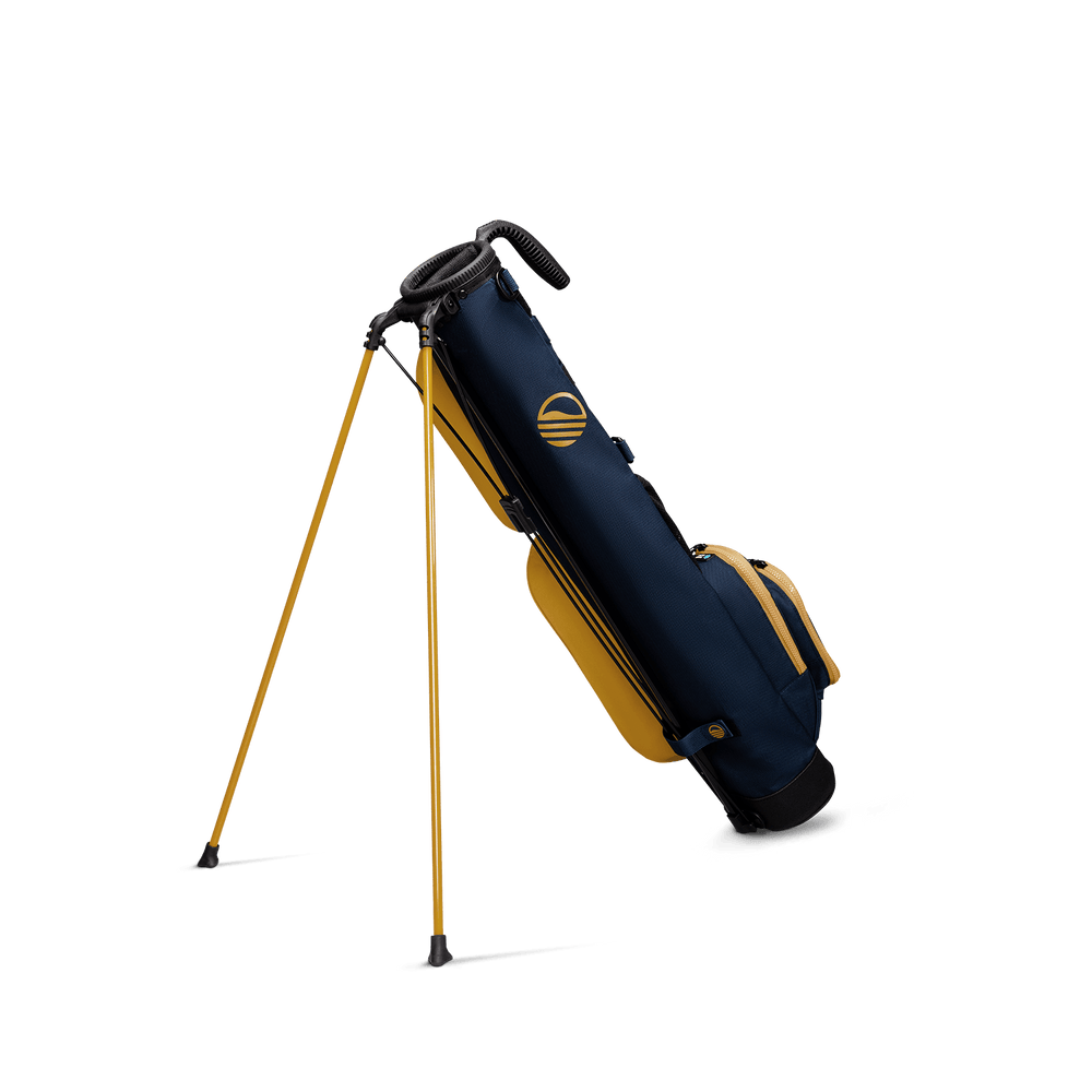 The Loma | Navy + Gold Par 3 Bag