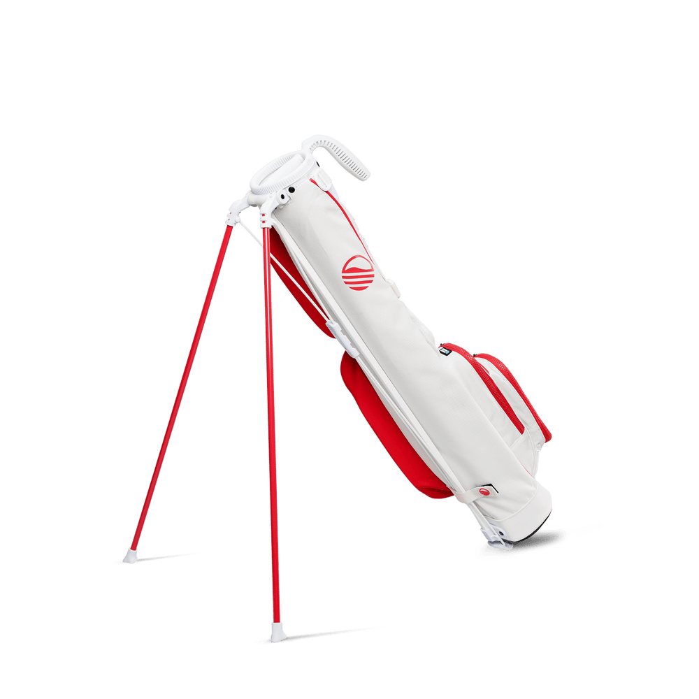 The Loma | Red & Off-White Par 3 Bag