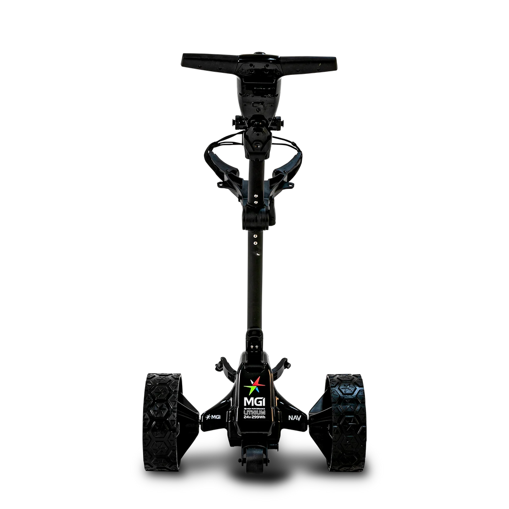 MGI Zip Navigator Remote Controlled Push Cart & Golf Bag Bundle