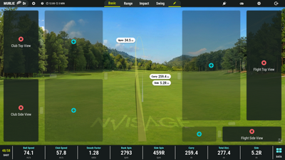 NVISAGE N1 Launch Monitor