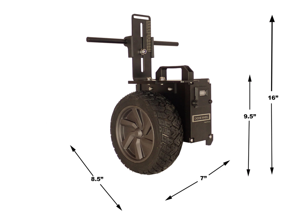 Caddie Wheel + Bag Boy Quad XL Push Cart Bundle