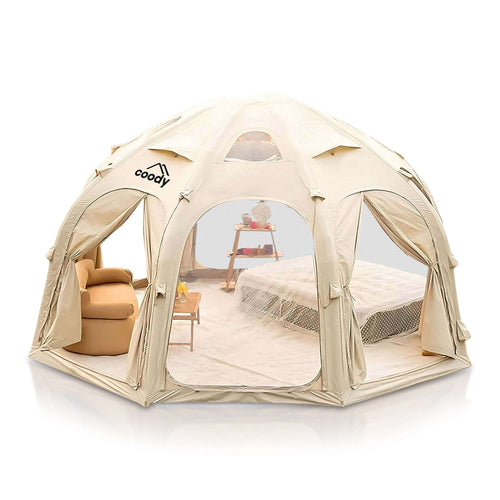 Coody Dome | RBM Outdoors Octopus - Inflatable tent for 2-4 person (Beige)