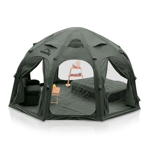 Coody Dome | RBM Outdoors Octopus - Inflatable tent for 2-4 person (Forest Green)