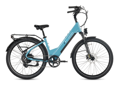 Lectric XPress2 Raindrop Blue Cruiser eBike