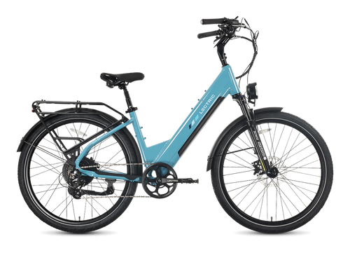 Lectric XPress2 Raindrop Blue Cruiser eBike