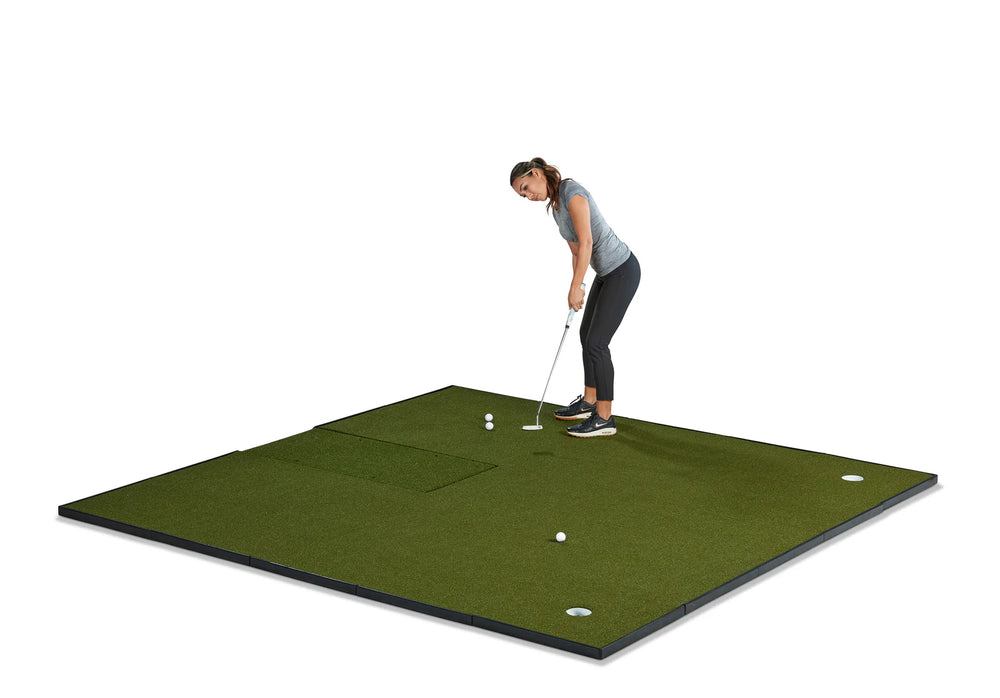 Fiberbuilt Player Preferred Series Combo Golf Mat - Center Hitting