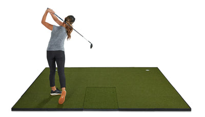 Fiberbuilt Player Preferred Series Combo Golf Mat - Center Hitting