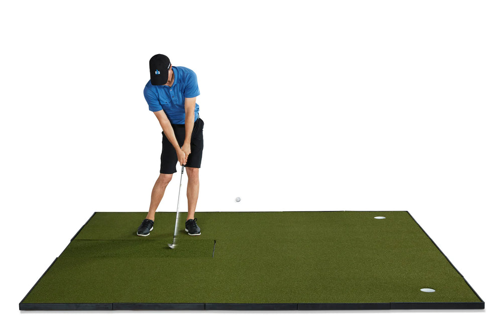 Fiberbuilt Player Preferred Series Combo Golf Mat - Center Hitting