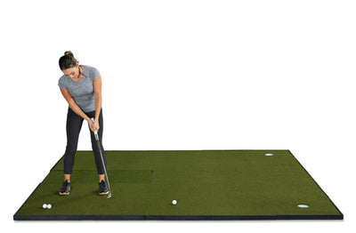 Fiberbuilt Player Preferred Series Combo Golf Mat - Center Hitting