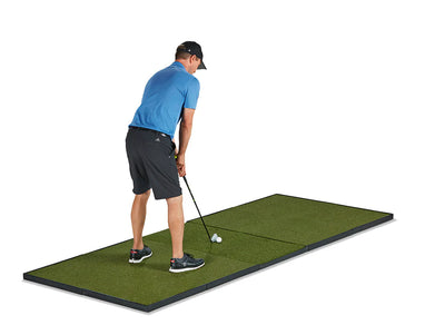 Fiberbuilt Player Preferred Series Studio Golf Mat - Center Hitting - 10'X4'