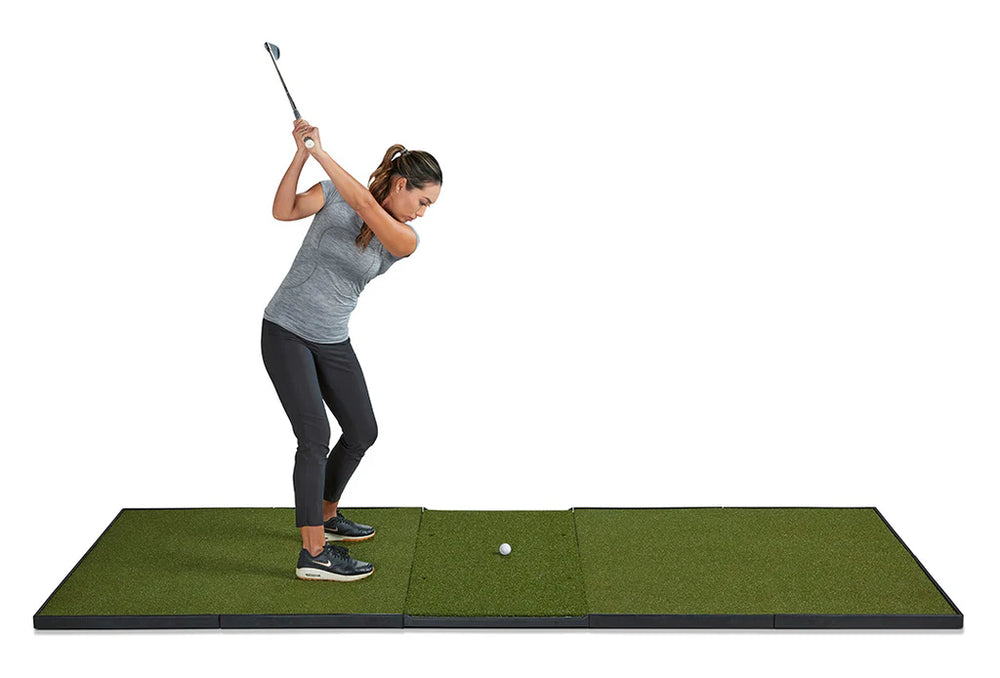 Fiberbuilt Player Preferred Series Studio Golf Mat - Center Hitting - 10'X4'