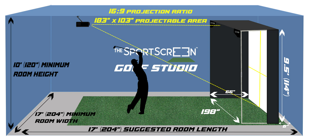 The SportScreen Golf Studio - Parlour 16H