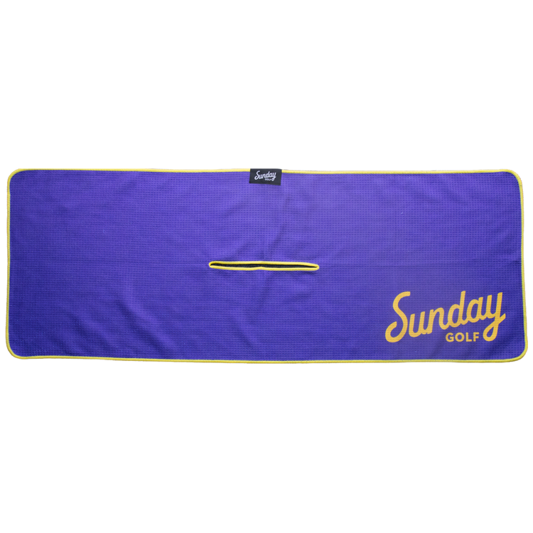 Tailgate Golf Towel | Purple & Yellow