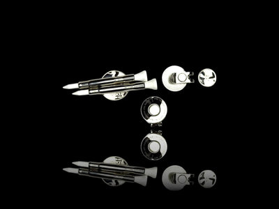 The Tee Clip: USA Made | Magnetic Golf Multi Tool - Golf Tee Holder, Ball Marker, Putting Alignment & Divot Repair