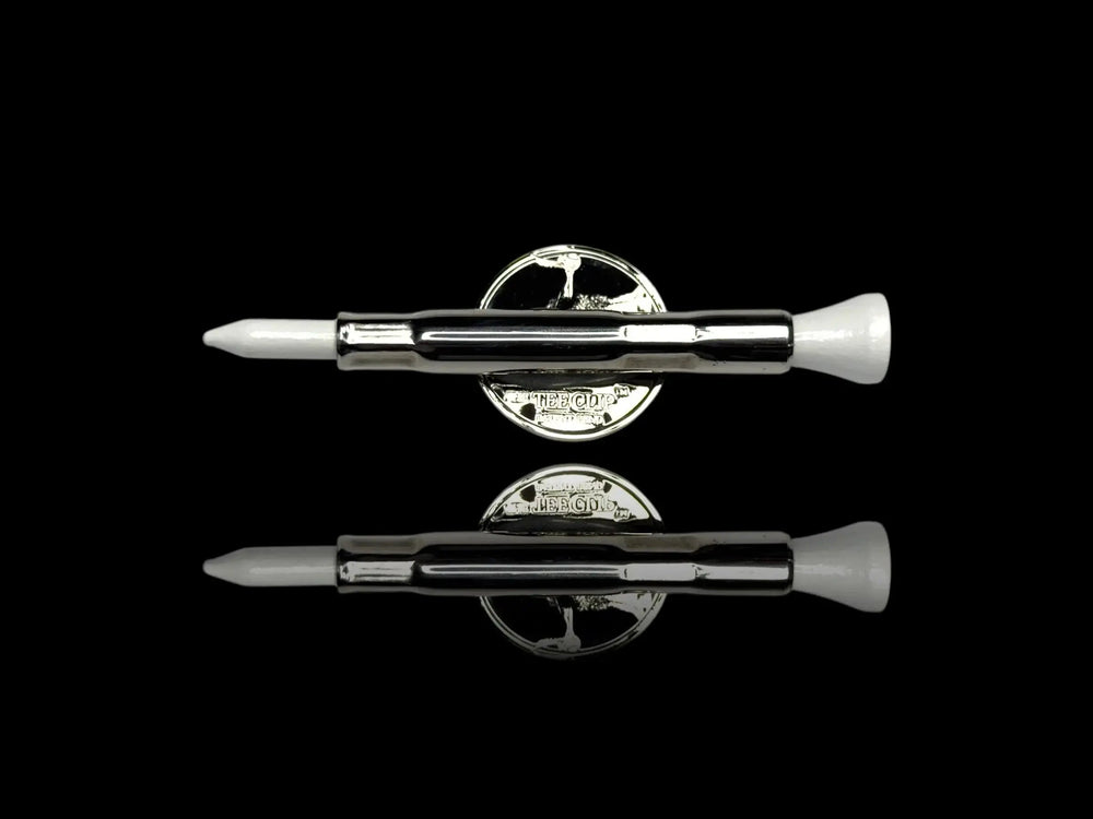 The Tee Clip® MINI: USA Made | Magnetic Golf Multi Tool - Golf Tee Holder, Ball Marker, Putting Alignment & Divot Repair