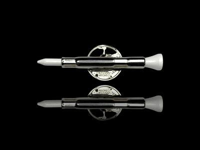 The Tee Clip® MINI: USA Made | Magnetic Golf Multi Tool - Golf Tee Holder, Ball Marker, Putting Alignment & Divot Repair