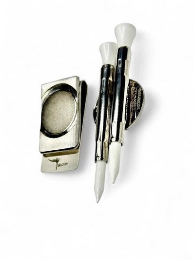 The Tee Clip Hip Clip™: USA Made Magnetic Golf Multi Tool Tee Holder For Belt or Waistband