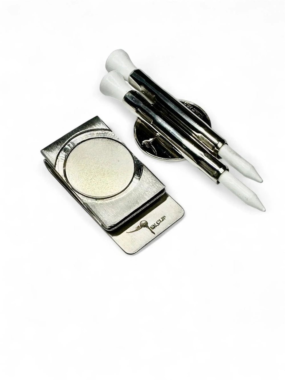 The Tee Clip Hip Clip™: USA Made Magnetic Golf Multi Tool Tee Holder For Belt or Waistband