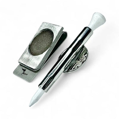 The Tee Clip Hip Clip MINI™: USA Made | Magnetic Golf Tee Holder for Belt Or Waist | Holds The Tee Clip® MINI™ | Single Barrel for 1 Tees, Ball Marker, Putting Alignment Tool, Divot Fixer