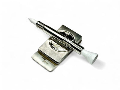 The Tee Clip Hip Clip MINI™: USA Made | Magnetic Golf Tee Holder for Belt Or Waist | Holds The Tee Clip® MINI™ | Single Barrel for 1 Tees, Ball Marker, Putting Alignment Tool, Divot Fixer