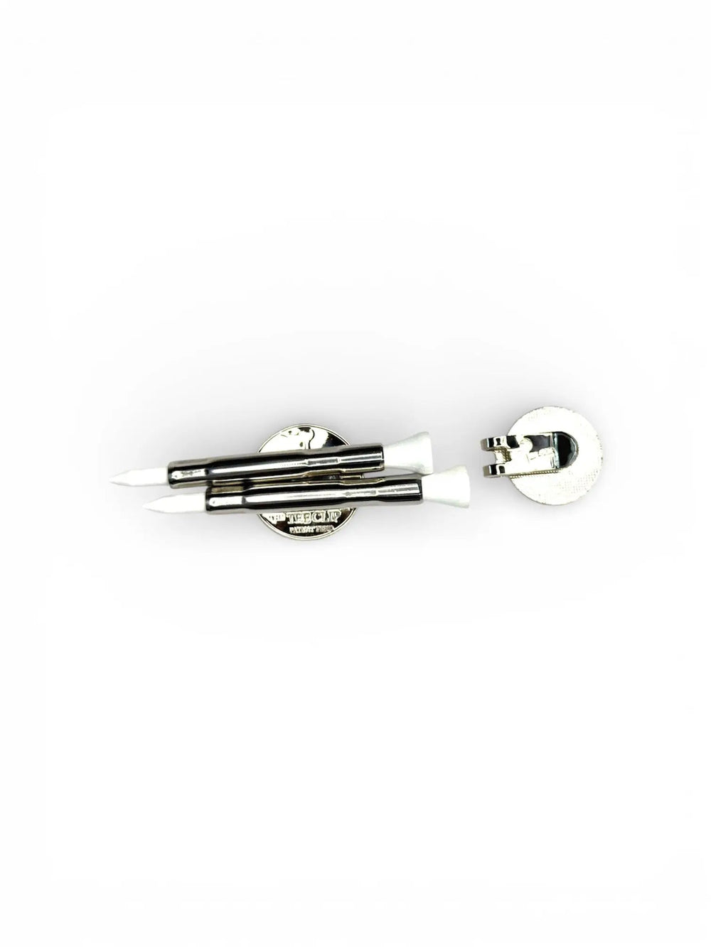 The Tee Clip: USA Made | Magnetic Golf Multi Tool - Golf Tee Holder, Ball Marker, Putting Alignment & Divot Repair