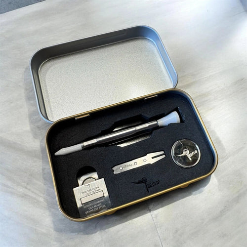 The Tee Clip MINI V.V – Patent Pending Compact Magnetic Golf Multi-Tool System