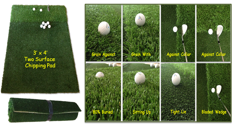 Pro Putt Systems - 3′ x 4′ Apron and Rough Chipping Mat