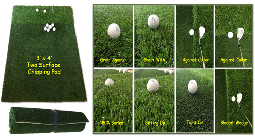 Pro Putt Systems - 3′ x 4′ Apron and Rough Chipping Mat