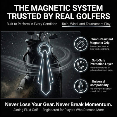 Aiming Fluid Golf - Magnetic Landing Pad