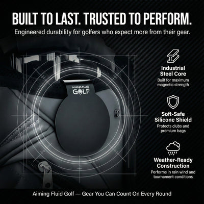 Aiming Fluid Golf - Magnetic Landing Pad