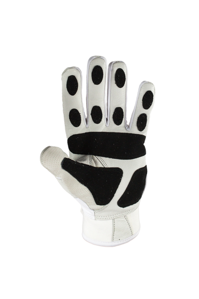 VukGripz - Prowler White Batting Gloves