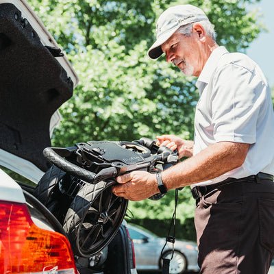 Bag Boy Slimfold Compact Golf Push Cart