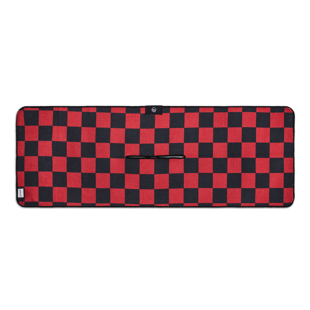 Tailgate Golf Towel | Red/Black Checker