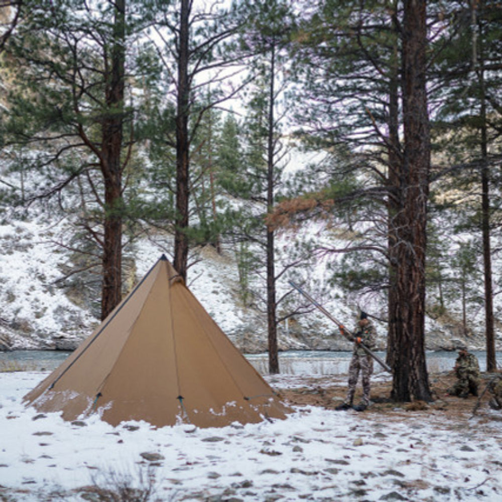 Seek Outside 8 Person Tipi | Stove | Liner | Hot Tent Bundle