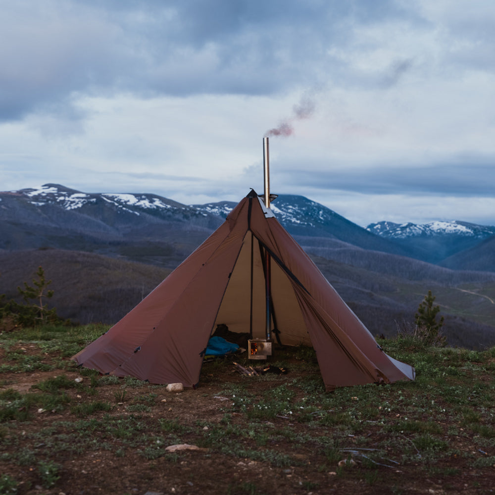 Seek Outside 8 Person Tipi | Stove | Liner | Hot Tent Bundle