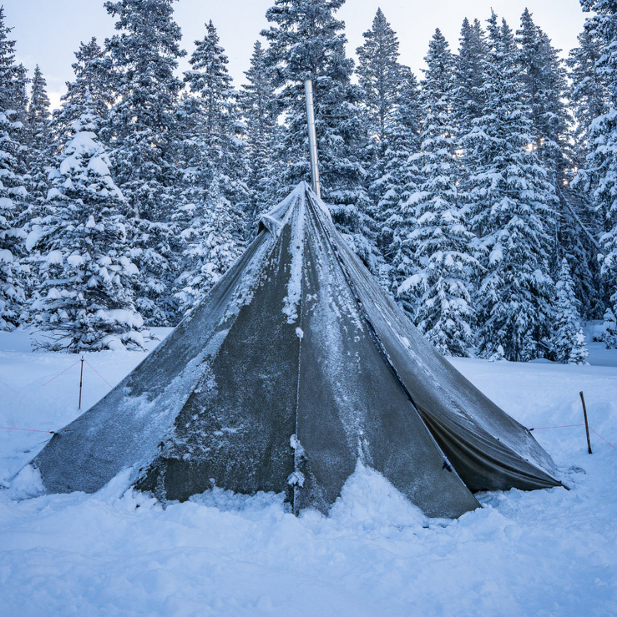 Seek Outside 12 Person Tipi | Stove | Liner | Hot Tent Bundle 