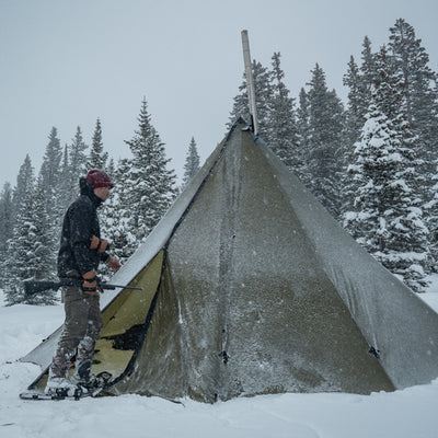 Seek Outside 12 Person Tipi | Stove | Liner | Hot Tent Bundle