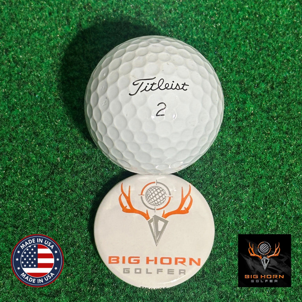 Custom Magnetic Golf Ball Markers - Single