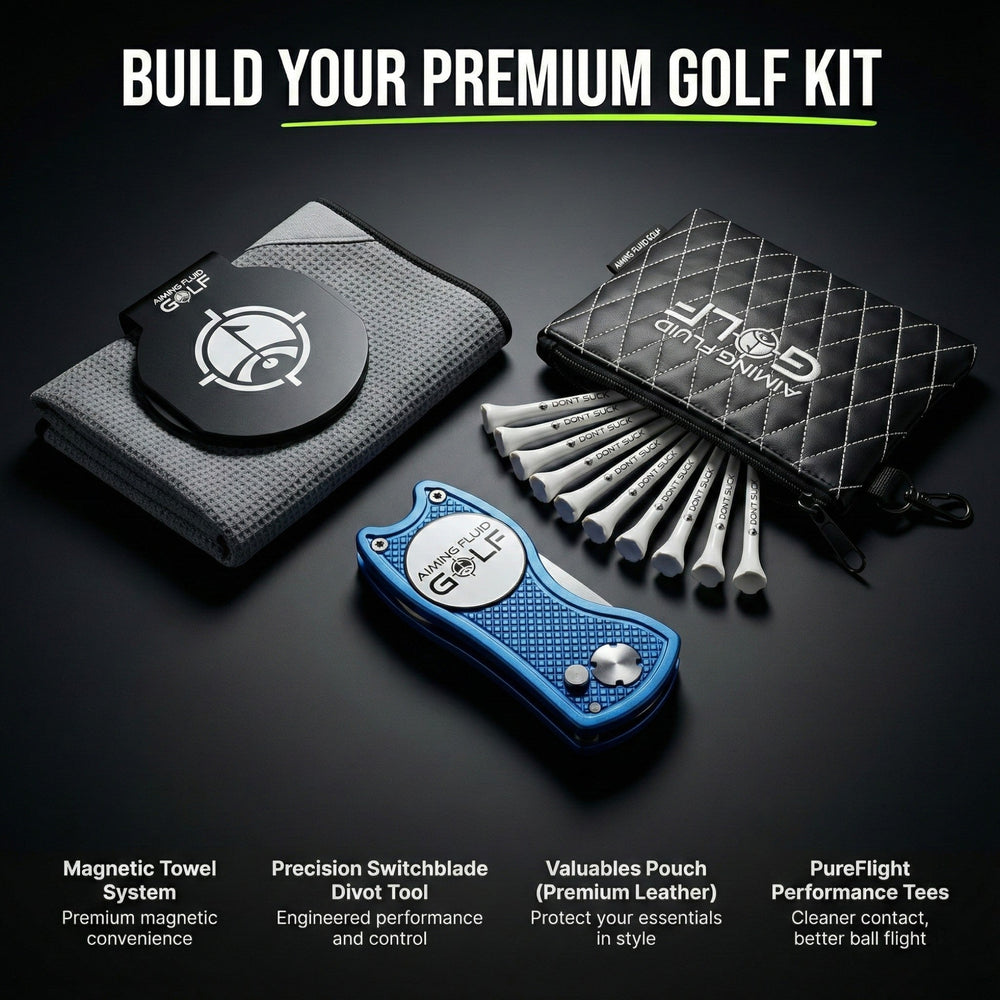 Aiming Fluid Golf - Foldable Metal Divot Tool