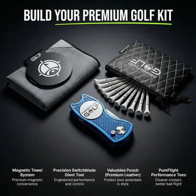Aiming Fluid Golf - Foldable Metal Divot Tool