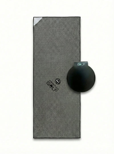 Aiming Fluid Golf - The 40 Magnetic Golf Towel + Landing Pad System