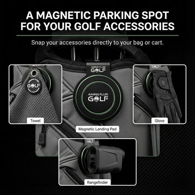Aiming Fluid Golf - Magnetic Landing Pad