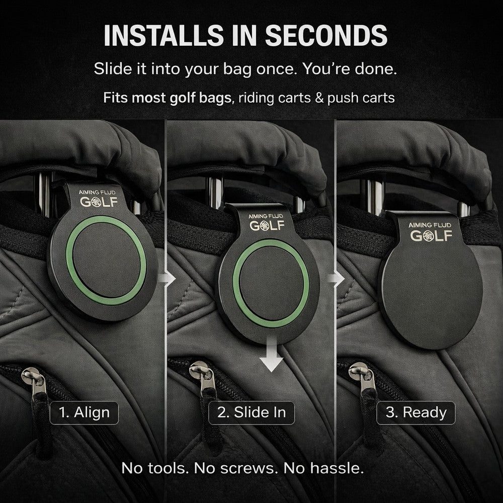 Aiming Fluid Golf - Magnetic Landing Pad