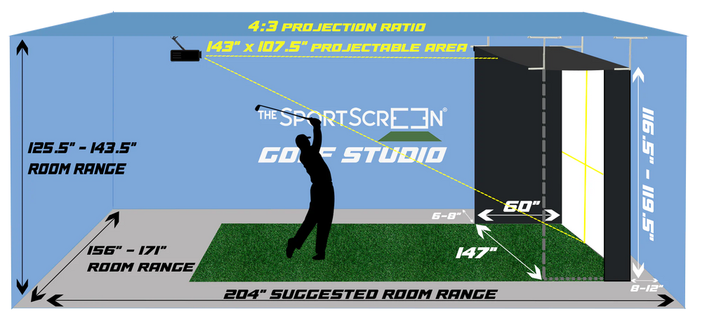 The SportScreen Golf Studio - Vanish 13H
