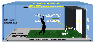 The SportScreen Golf Studio - Vanish 16H