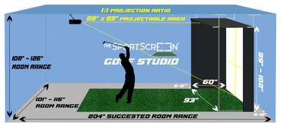 The SportScreen Golf Studio - Vanish 9