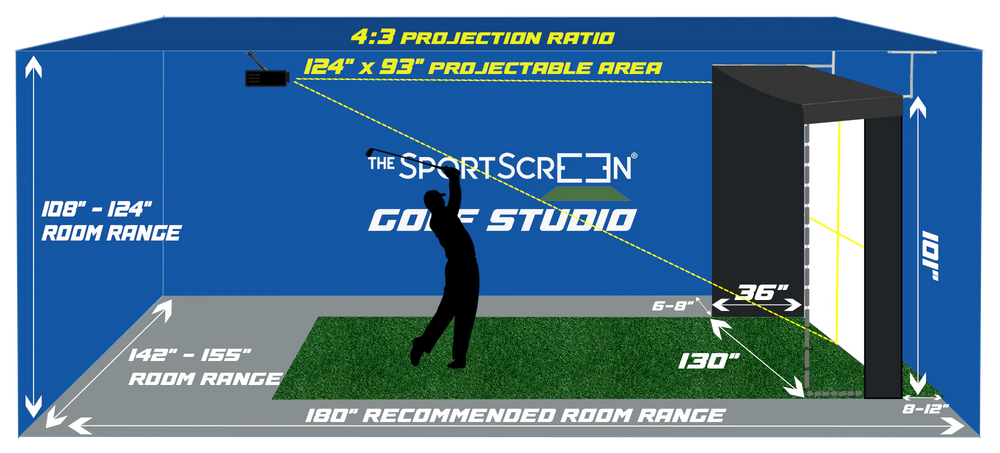 The SportScreen Golf Studio - Vanish LITE 11